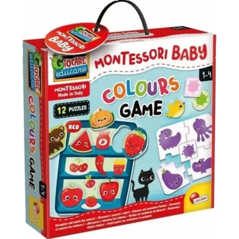 Desková hra Lisciani Montessori Baby Game - Barevná hra