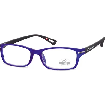 Brýle na čtení Montana Eyewear Brýle na čtení MR76A, modrá/černá, dioptrie: +3,50