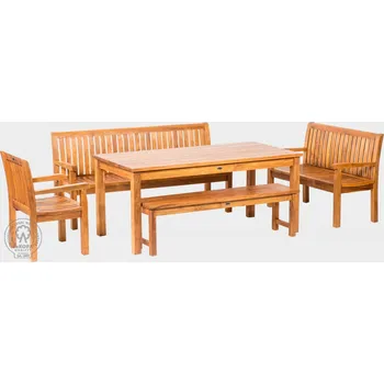 Zahradní sestava GIOVANNI SET I - sestava z teaku