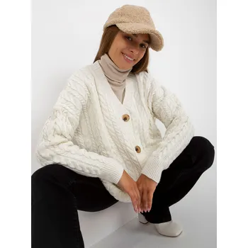 Dámský svetr Sweater-LC-SW-8008.80P-ecru RUE PARIS šedá 3295429