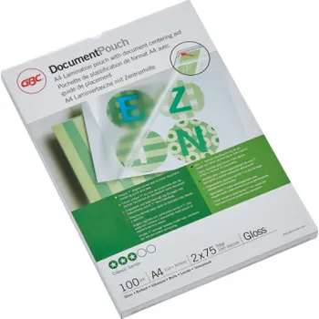 Kancelářské potřeby Laminovací pouzdra GBC A4 - 75 mic / 100 ks