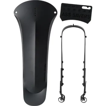 Blatník na kolo Zadní blatník Ass Savers Win Wing MTB, Stealth černý