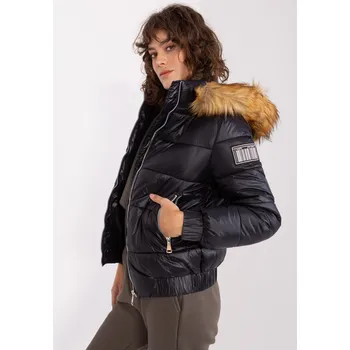 Dámská casual bunda Jacket-NM-KR-TR8177.99P-black Trendy. ING černá 3298488