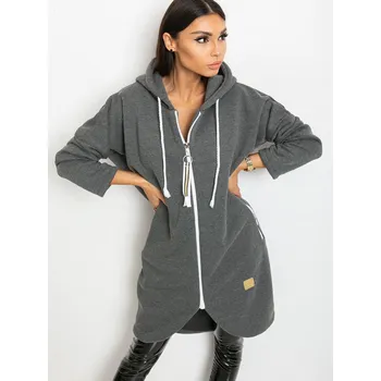 Dámská mikina Sweatshirt-RV-BL-4742.20P-dark gray RELEVANCE šedá 3294531