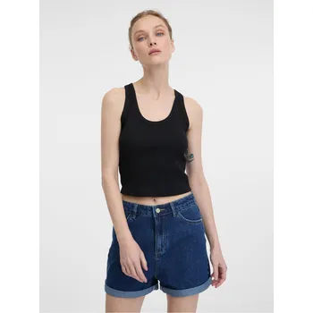 Dámské tričko Černé dámské crop tílko ORSAY - Dámské Orsay černá 3333025