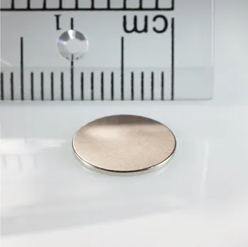 Dekorativní magnet Magsy Neodymový magnet válec pr.10x0,6 N 80 °C, VMM7-N42 Počet kusů: 160 ks