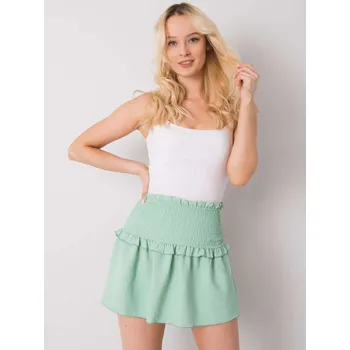 Dámské oblečení Skirt-TW-SD-BI-26716.47-mint Och Bella kaki 3292259