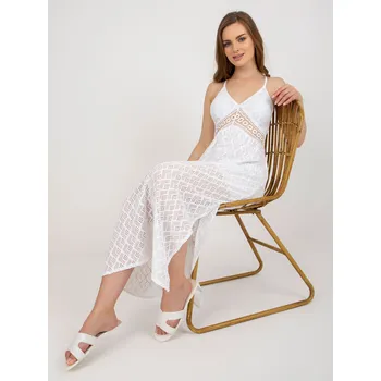 Dámské šaty Dress-TW-SK-BI-8676.22-white Och Bella šedá 3297367