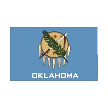 Vlajka PROMEX Vlajka Oklahoma 90x150cm č.168