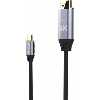 Video kabel Cian Technology Kabel INCA USB ITCH-02TX typu C > HDMI kabel, 1.4, 4K 30Hz, 2m, maloobchodní