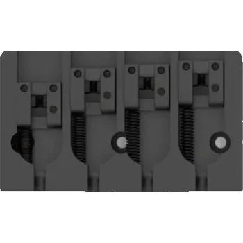 Hipshot 5A4FM1AB Black Kobylka pro baskytaru