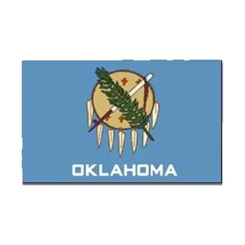 Vlajka PROMEX Vlajka Oklahoma 90x150cm č.168