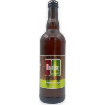 Pivo Pivovar Maxmilián American Lager 11 0,7l Maxmilián