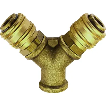 Příslušenství ke kompresoru Rozdvojka s rychlospojkami DN 7,2 - vnitřní závit G 1/4" DWS14ES