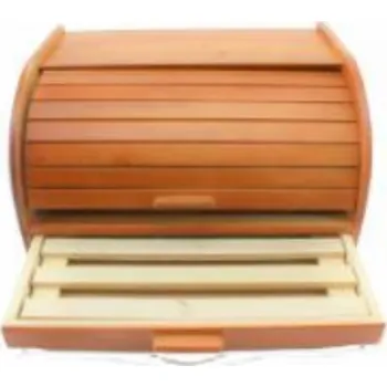 chlebník Dóza na pečivo/chlebník se šuplíkem 38,5x20 cm