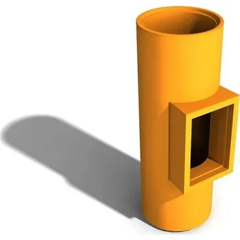 Komín LEIER Komínová vložka dvířka 180 (TAC18)