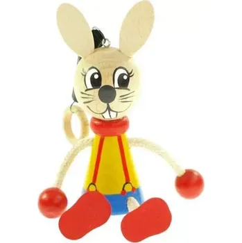 Dekorace do dětského pokoje Zajíc na pružině