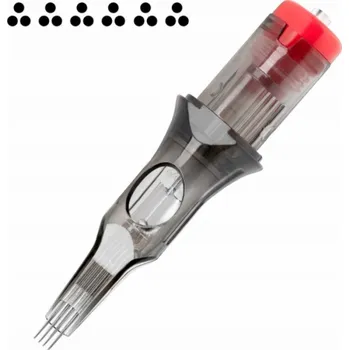 Tetovací jehla Activeshop Tetovací kazety El Cartel V2 - 0.30 3RLX 6 Long Taper 10 ks.