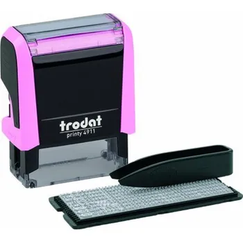 Trodat trodat Stempel Printy Typom 4.0/SB Paste rosa+Kis schw 4911