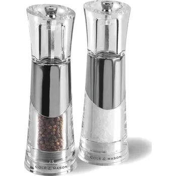 Mlýnek na koření Set mlýnků na pepř/sůl Cole & Mason Bobbi 185 mm