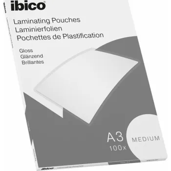 Laminovací fólie NoName IBICO Basics střední fólie A3 100 ks