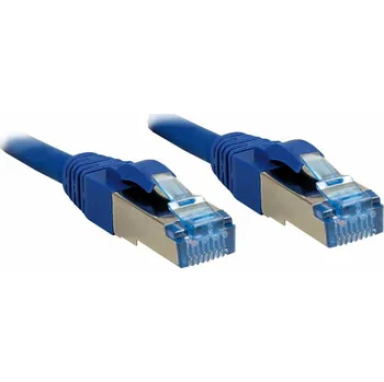 Počítač Lindy patchcord Cat6A, S/FTP, LSOH, 2m, modrý (47149)