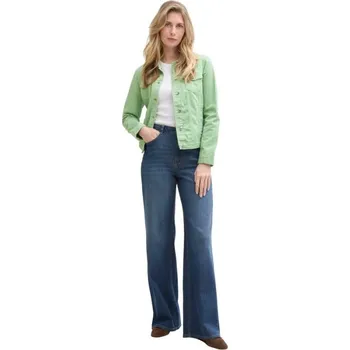 Dámská casual bunda TOM TAILOR® DÁMSKÁ BAREVNÁ DENIM. BUNDA-SV.ZELENÁ S