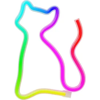 Žárovka Neonové LED RGB světlo CAT FLRN03 + dálkové ovládání Forever Light