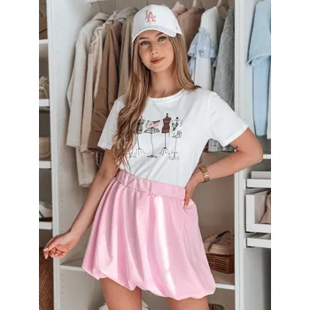 Dámská sukně Dámská mini sukně bombka PUFFELLA růžová DStreet růžová 3279776