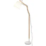 Rabalux 4192 Stojací lampa Thomas bílá/ písková E27 MAX 60W