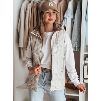 Dámská vesta Dámská přechodná pikovaná vesta VESOLITA DStreet šedá 3277881