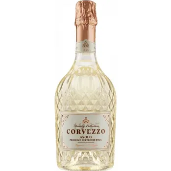 Víno Corvezzo Prosecco Asolo Family Collection Extra Dry, DOCG, BIO, 0,75l