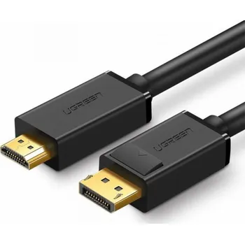 Video kabel Ugreen Kabel DisplayPort - HDMI 3m černý (89184)