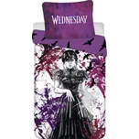 Jerry Fabrics Povlečení z mikrovlákna 140x200 + 70x90 cm - Wednesday "Raven"