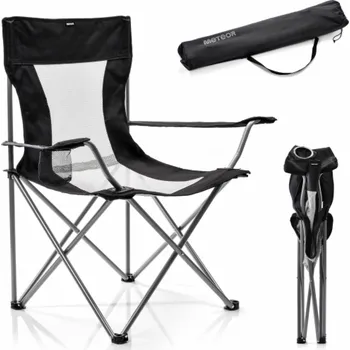 TRITON Skládací židle Meteor Tripper černá