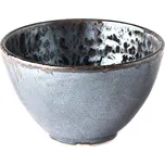 MIJ Black Pearl vysoká miska černá 13 cm