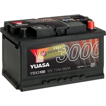 Autobaterie autobaterie YUASA YBX3100 (12V 71Ah)