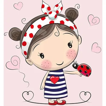 Teplákovina, Holčička s beruškou, panel (E) (Panely a ladící metráž)