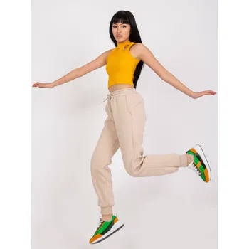 Sweatpants-EM-DR-712.39P-beige ex moda krémová 3294401