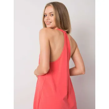 Dámské oblečení Dress-TW-SK-BI-24199.72P-Coral Och Bella růžová 3292311