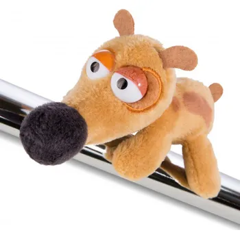 Dekorativní magnet Vyrobce Plyšový magnet "pes" - 4 x všitý magnet