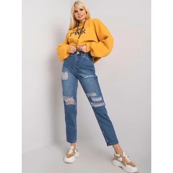 Dámské džíny Jeans MT-SP-PIO52569.23X-blue RUE PARIS modrá 3292630