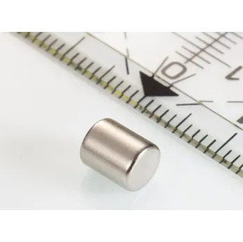 Magsy Neodymový magnet válec pr.5x6 N 80 °C, VMM4-N35 Počet kusů: 1 ks