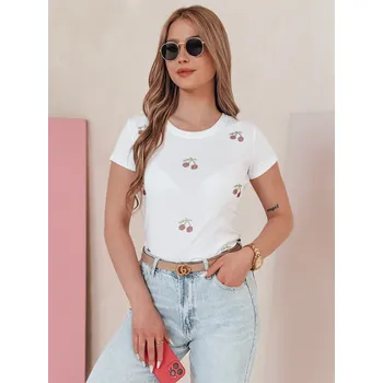 Dámské tričko Dámské triko s třešněmi CHERRYDUST DStreet šedá 3287530