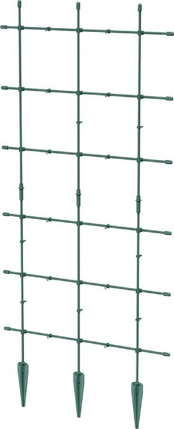 Prosperplast Podpěra pro rostliny FLOO SUPPORTS 2x 60 cm - barva: zelená
