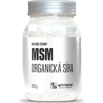 Kloubní výživa 4FITNESS Organická síra - MSM 250 g