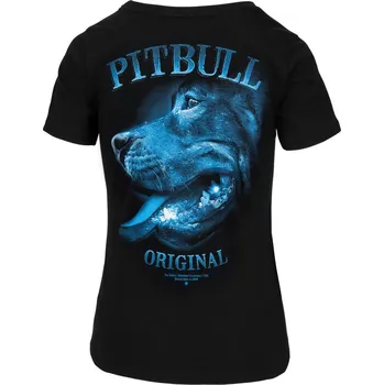 PitBull West Coast - dámské triko MIDNIGHT černé velikost: XS