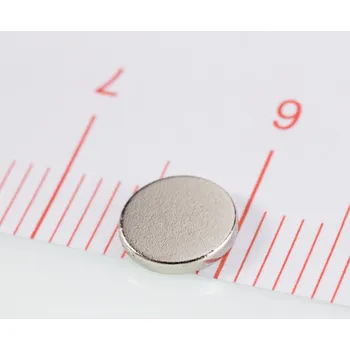 Dekorativní magnet Magsy Neodymový magnet válec pr.6x1 N 80 °C, VMM5-N38 Počet kusů: 100 ks