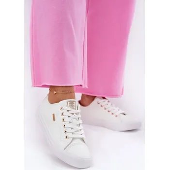 Dámské tenisky BIG STAR SHOES Dámské Tenisky Z Eko Kůže Big Star BIG STAR SHOES šedá 3285469