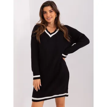 Dámské šaty Dress-BA-SK-8023-1.29X-black BADU černá 3298447